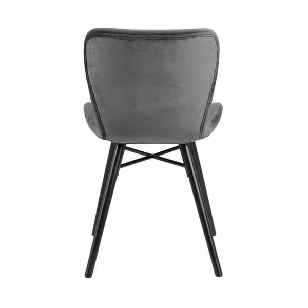 Pelēks ēdamistabas krēsls Actona Batilda-image-3