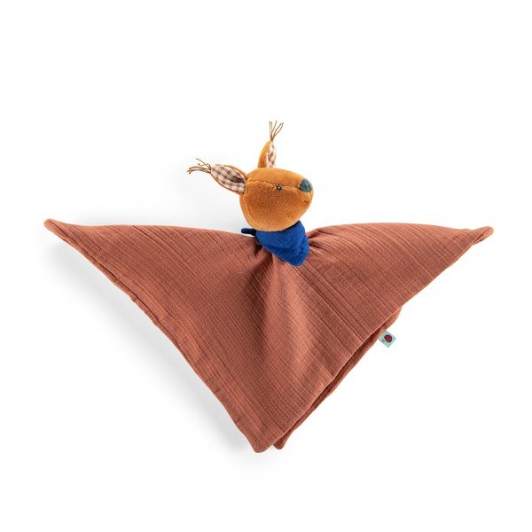 Mīļlupatiņa no organiskās kokvilnas Squirrel – Moulin Roty-image-1
