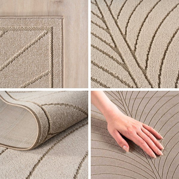 Bēšs iekštelpu un āra paklājs 160x230 cm Nova 1204 – Ayyildiz Carpets-image-2