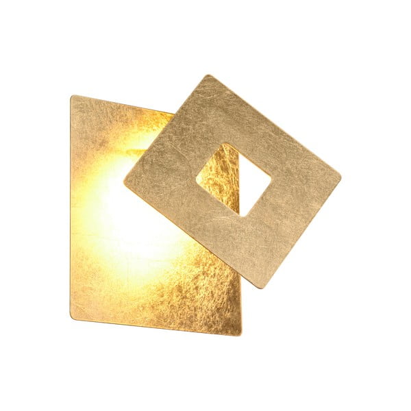 Zelta krāsas LED sienas lampa Leano – Trio-image-1