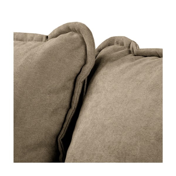 Gaiši brūns stūra dīvāns (kreisais stūris) Beata – Ropez-image-1