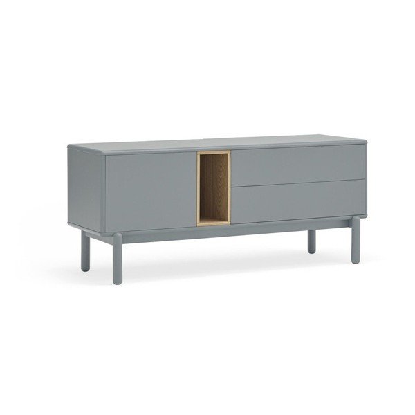 Zils/pelēks TV galdiņš 140x56 cm Corvo – Teulat-image-1