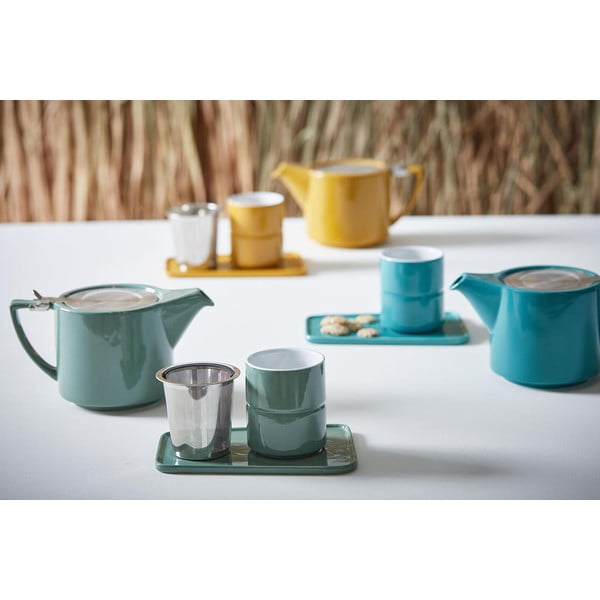 Zaļganzila keramikas tējkanna 800 ml Design – Sema-image-1
