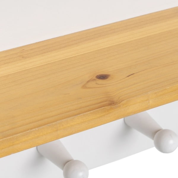 Balts sienas pakaramais ar plauktu – Casa Selección-image-4