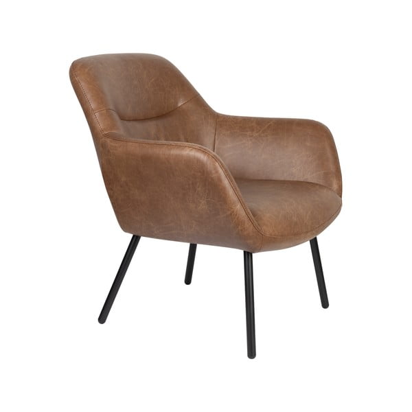 Brūns atpūtas krēsls Dude – White Label