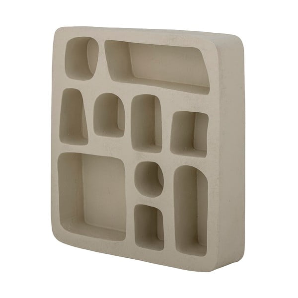 Gaiši pelēks daudzlīmeņu sienas plaukts 67 cm Antonio – Bloomingville-image-2