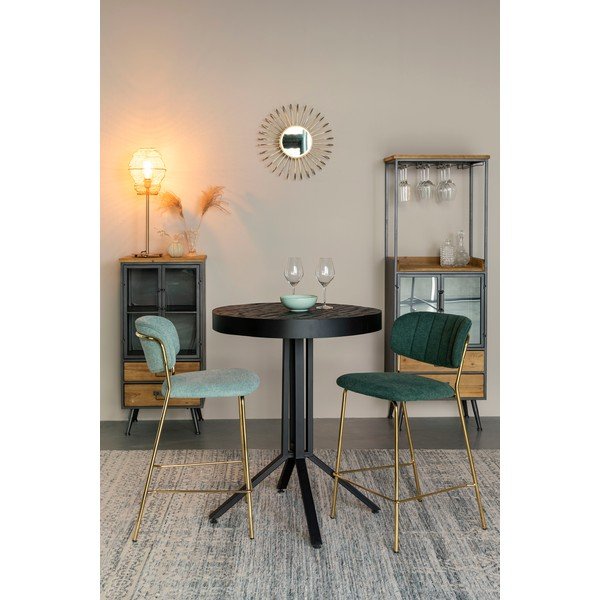 Zelta krāsas galda lampa White Label Lena-image-4