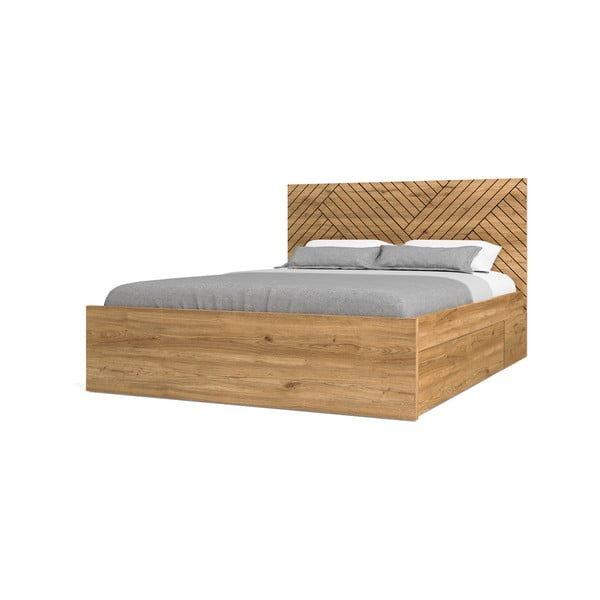 Balta/dabīga toņa atvilktne zem gultas Zebra – Marckeric-image-4