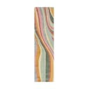 Ar rokām darināts vilnas celiņa paklājs 60x230 cm Abstract Flow – Flair Rugs