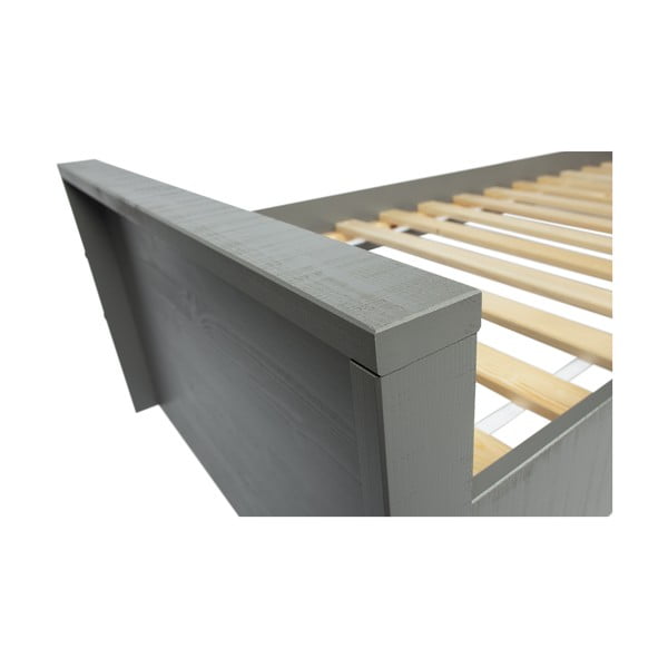 Vienvietīga gulta no priedes koka WOOOD Morris, 90 x 200 cm-image-1