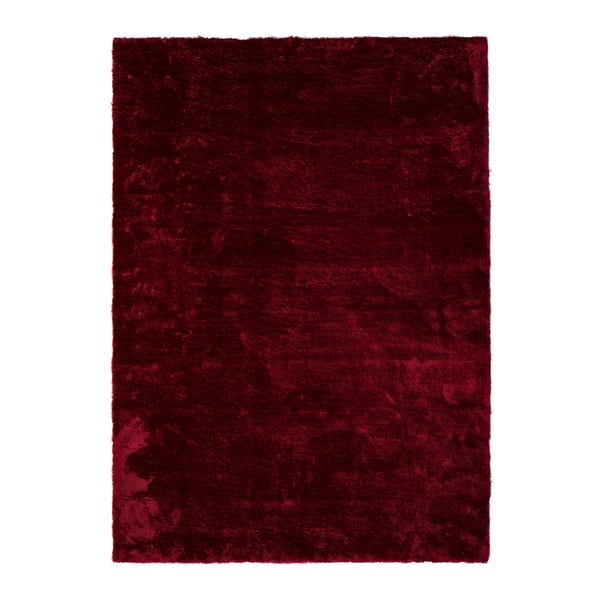 Tumši sarkans paklājs Universal Unic Liso Rojo, 65 x 120 cm