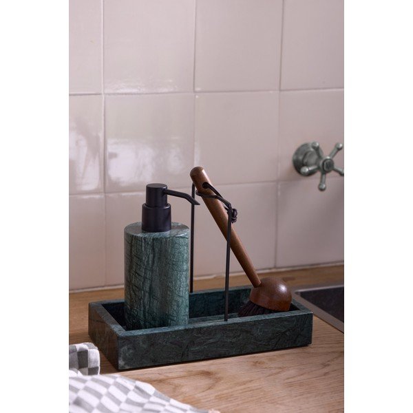 Tumši zaļš akmens mazgāšanas līdzekļu turētājs Marble – Mette Ditmer Denmark-image-1