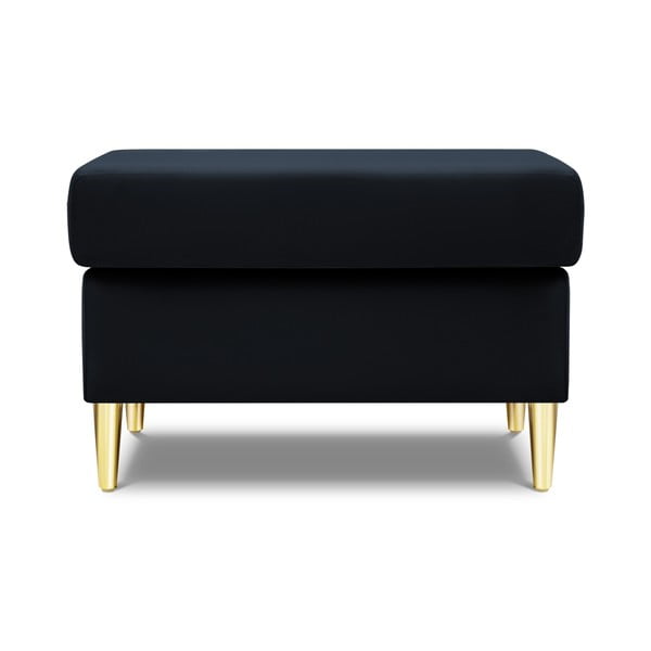 Tumši zils samta kāju soliņš Kyoto – Cosmopolitan Design