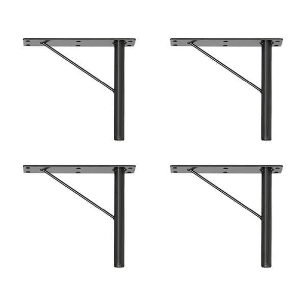 Melnas metāla kājas skapjiem (4 gab.) Mistral & Edge by Hammel – Hammel Furniture
