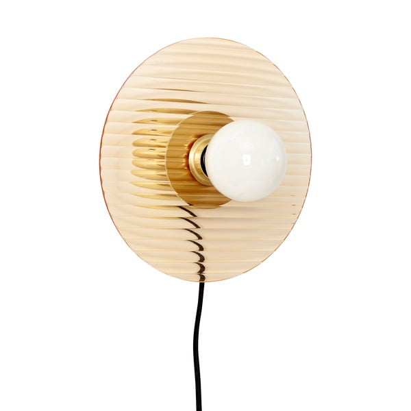 Oranža sienas lampa ar regulējamu spilgtumu Halo – Hübsch-image-2