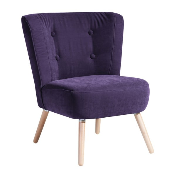 Max Winzer Neele Velor violets krēsls