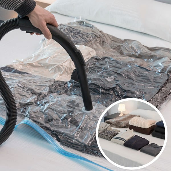 InnovaGoods vakuuma maisiņš drēbēm, 100 x 130 cm