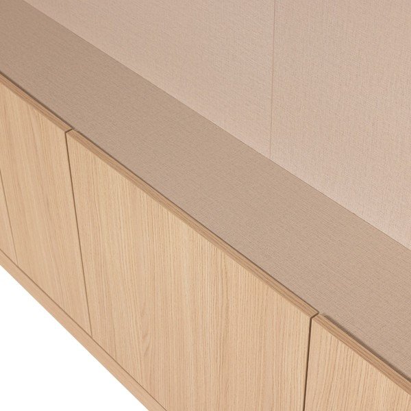 Dabīga toņa modulārais TV galdiņš 160x215 cm Build – WOOOD-image-2
