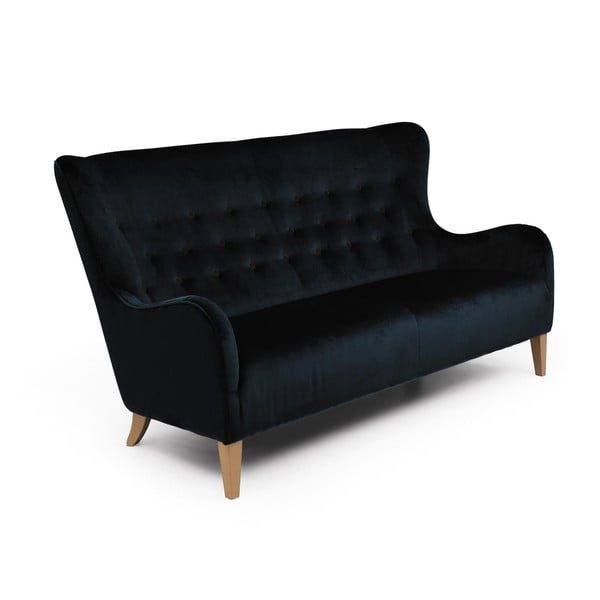 Melns dīvāns Max Winzer Medina, 190 cm