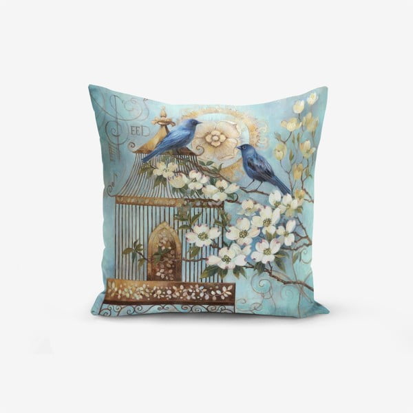 Spilvendrāna Blue Bird Minimalist Cushion Covers, 45 x 45 cm