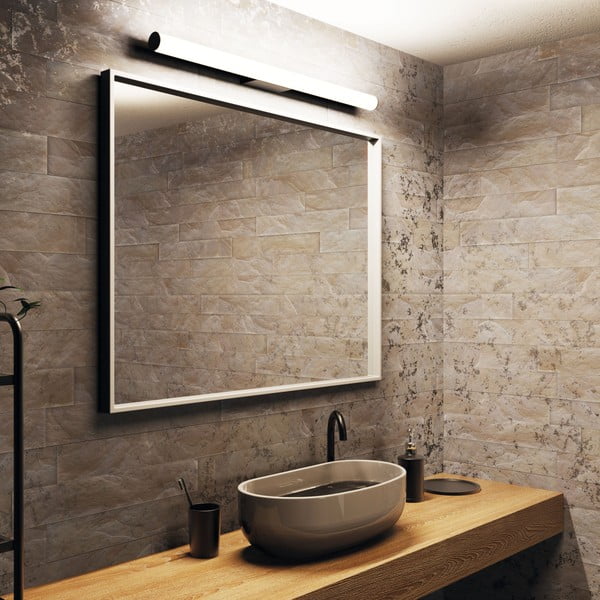 Melna sienas lampa SULION Caspio, garums 90 cm-image-4