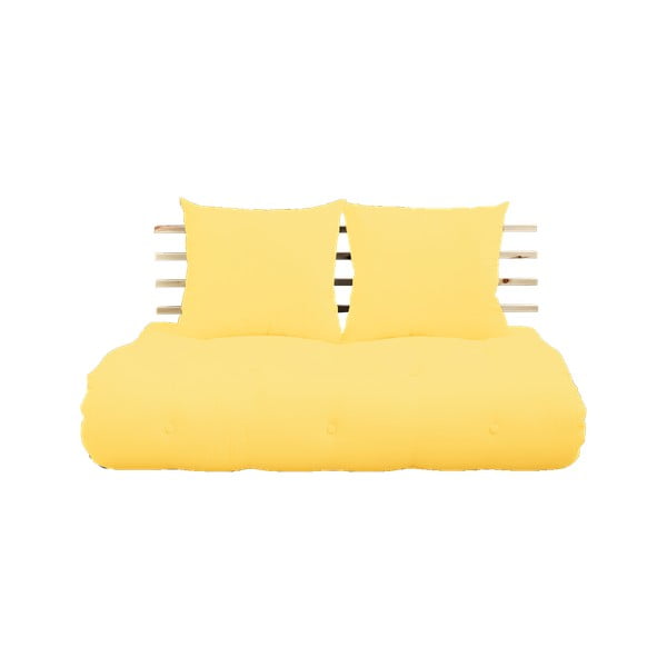 Izvelkamais dīvāns Karup Design Shin Sano Natural Clear/Yellow