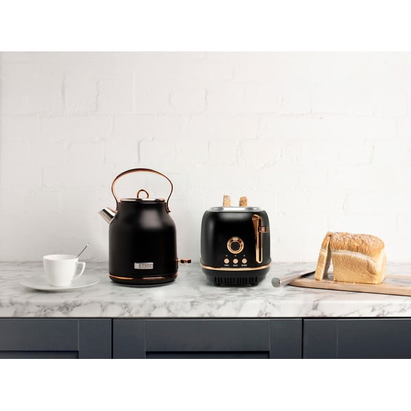 Melna tējkanna 1,7 l Heritage – Haden-image-4