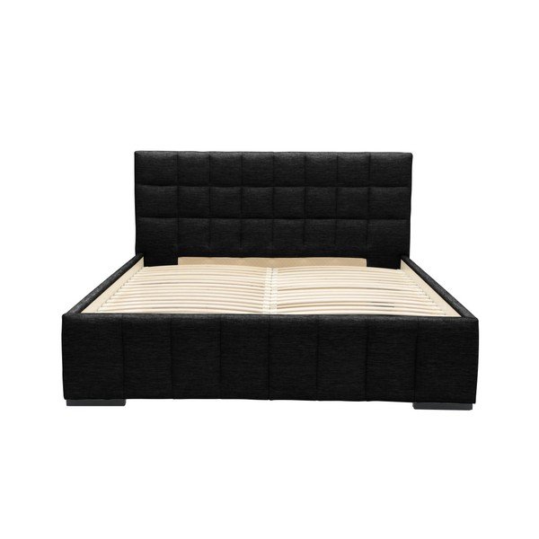 Melna divguļamā gulta Mazzini Beds Dream, 160 x 200 cm-image-3