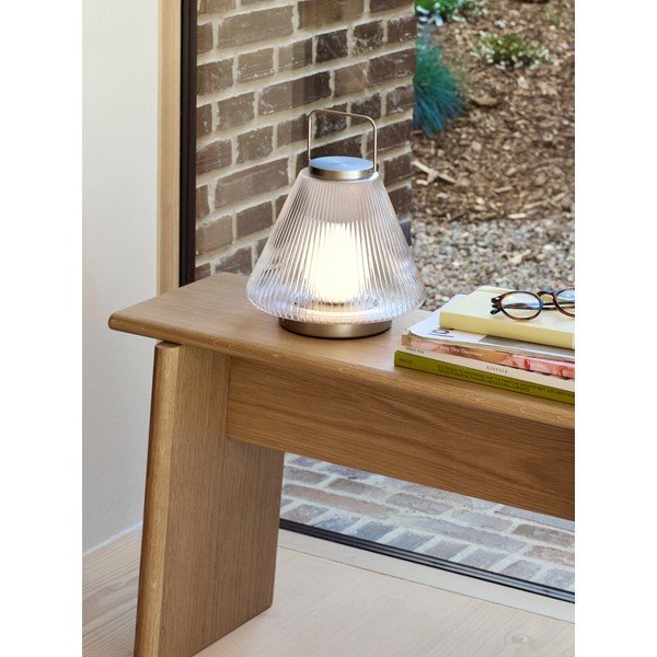 Stikla LED galda lampa ø24x28 cm Tou – Hübsch-image-3