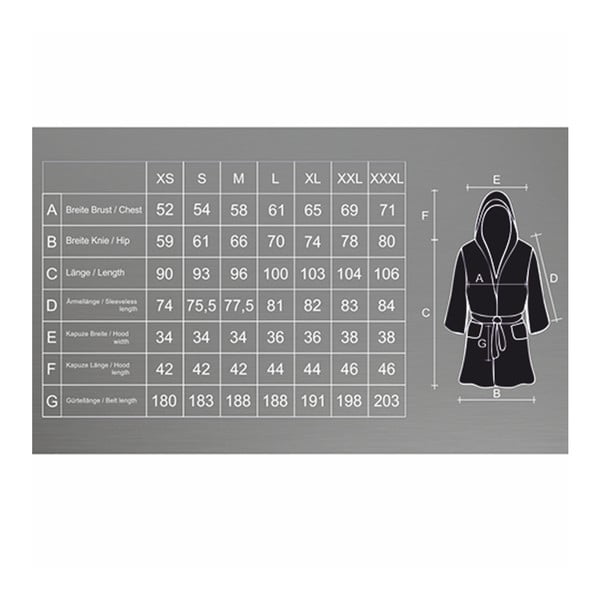 Sarkans unisex mikrošķiedras halāts DecoKing Robby, M izmērs-image-2