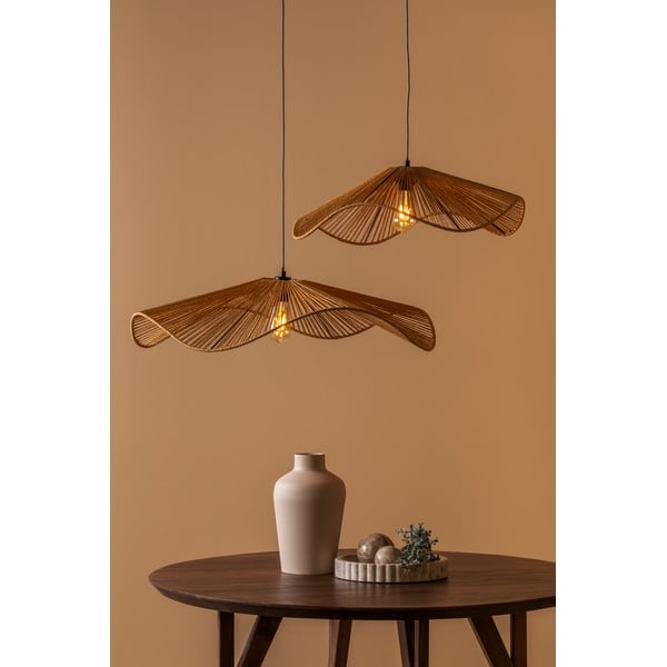 Zelta krāsas piekaramā lampa no papīra auklas ø 62 cm  Sombra  – Leitmotiv-image-2