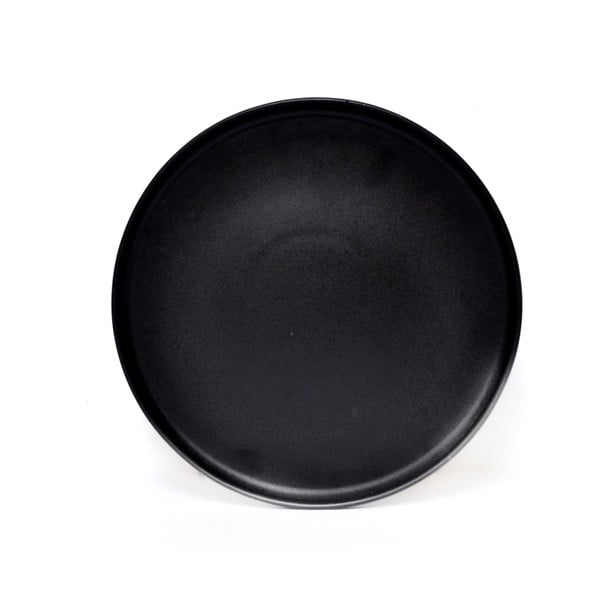 Melns keramikas šķīvis ÅOOMI Luna, ø 27,5 cm