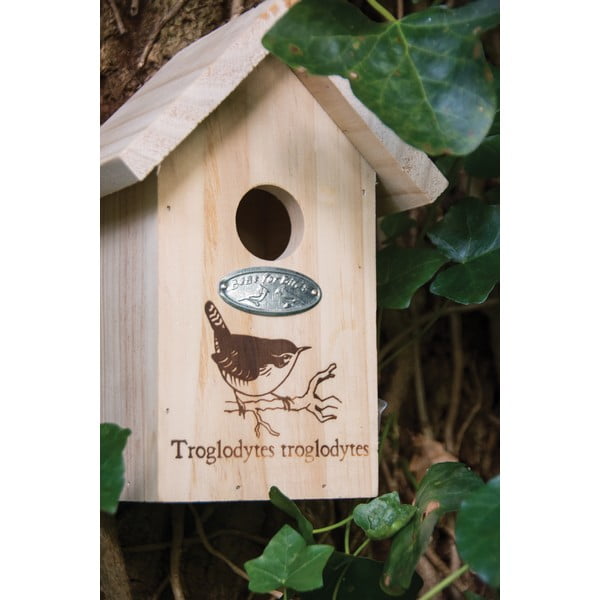 Putnu būris no priedes masīvkoka Esschert Design Troglodytes-image-1