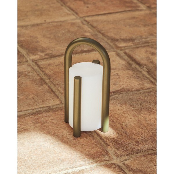 LED pārvietojams āra gaismeklis ar USB ø 14 cm Leros – Kave Home-image-2