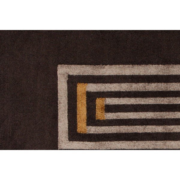 Brūns ar rokām austs paklājs Flair Rugs Moderne Lifestyle, 200 x 290 cm-image-2