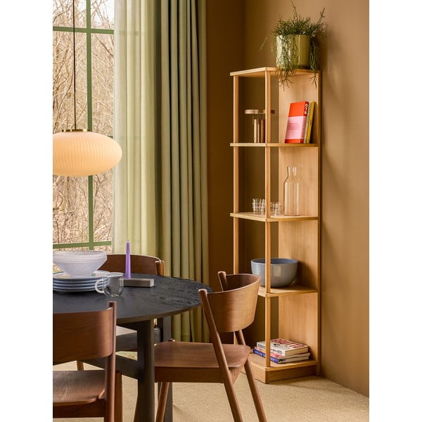 Melns apaļš ēdamgalds ø 120 cm Fjord – Hübsch-image-1