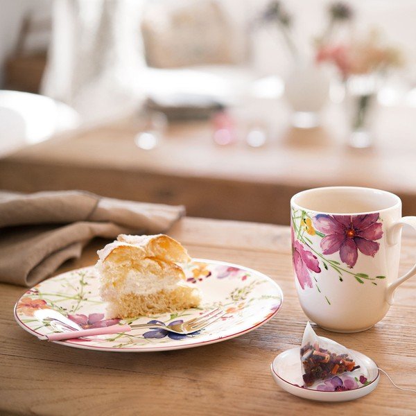 Balts deserta porcelāna šķīvis ø 21,5 cm Mariefleur Tea – Villeroy&Boch-image-1