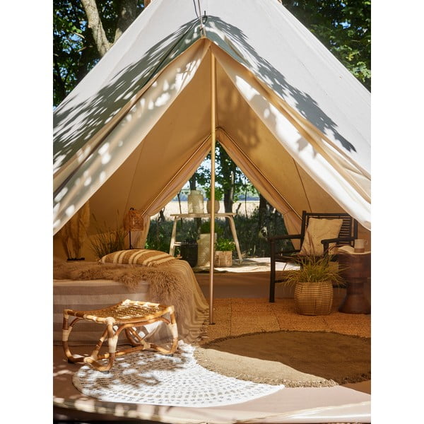 Apaļš paklājs ø 120 cm Janet – Bloomingville-image-1