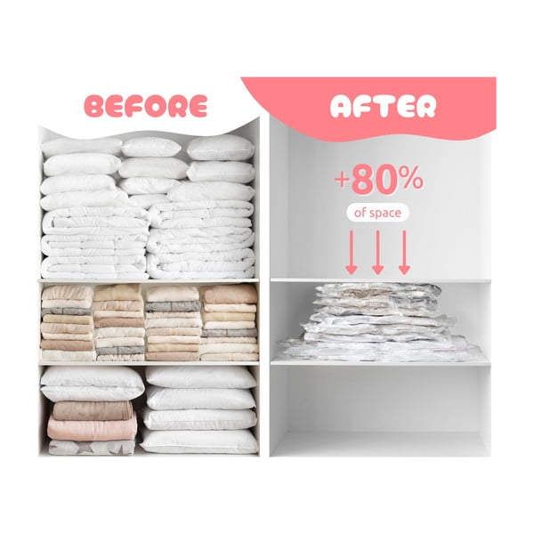 Vakuuma maiss apģērbam Single Space L – Compactor-image-4