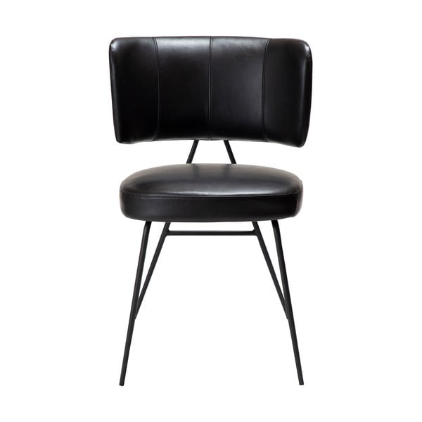 Melns pusdienu krēsls Roost – DAN-FORM Denmark-image-1