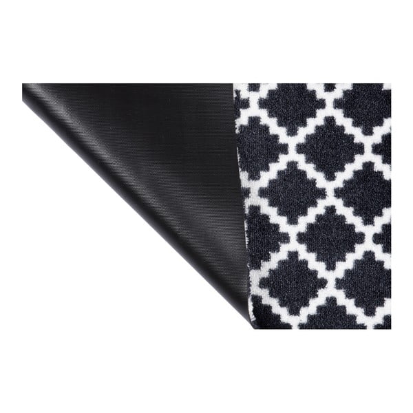 Melnbalts durvju paklājs Zala Living Elegance, 50 x 70 cm-image-2