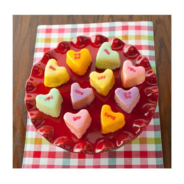 Cepšanas veidne 6 mini kūciņām vara krāsā Nordic Ware Valentine, 500 ml-image-3