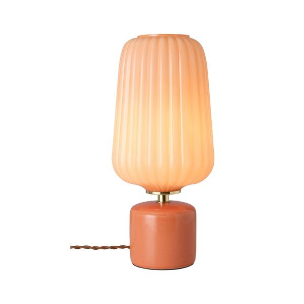 Lašrozā stikla galda lampa (augstums 40 cm) Daria – Ellos Home-image-3