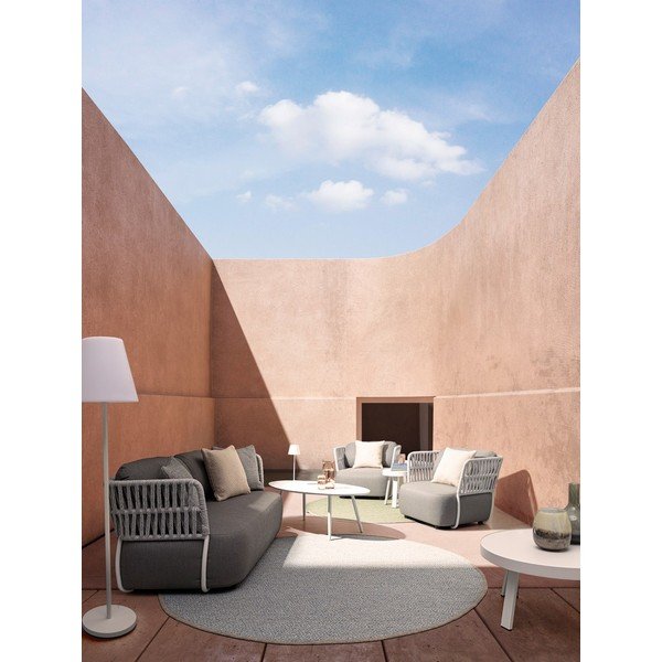 Balta LED stāvlampa ar tālvadību/ar skaļruni (augstums 150 cm) Solar – Bizzotto-image-3