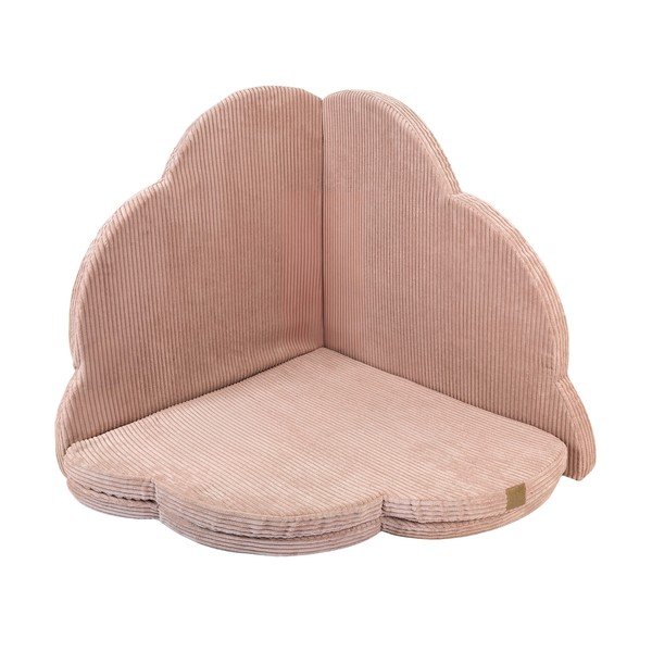 Rozā bērnu rotaļu paklājiņš 160x160 cm – Meowbaby-image-3