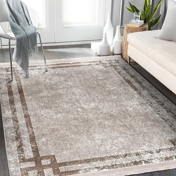 Bēšs paklājs 120x180 cm – Mila Home-image-2