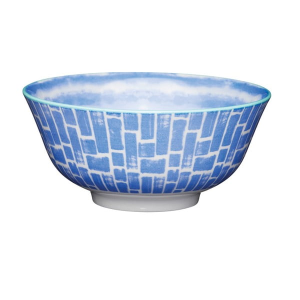 Zils keramikas trauks Kitchen Craft akvareļkrāsa, ⌀ 15,5 cm