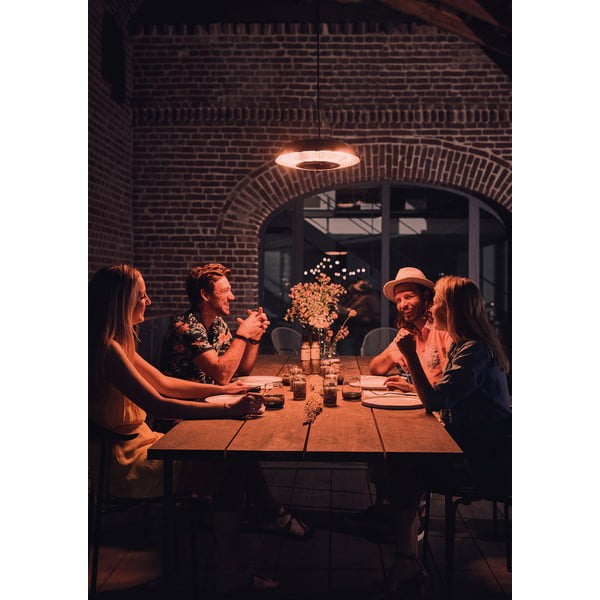 Melns piekarināms elektriskais sildītājs ENDERS Marbella-image-1