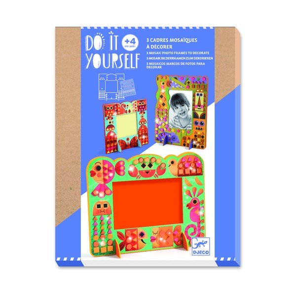 Komplekts 3 rāmīšu izgatavošanai Djeco Animals-image-2
