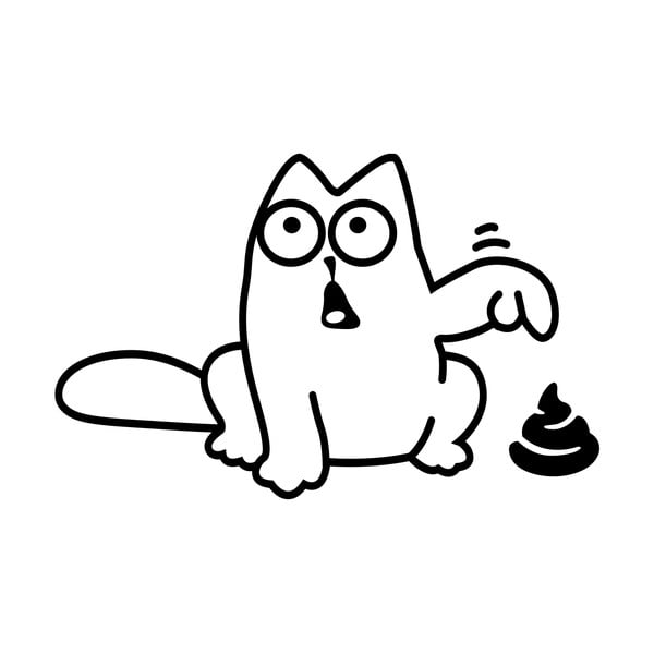 Uzlīme Ambiance Funny Cat-image-1